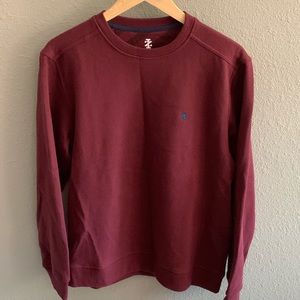 NWT Izod Classic fit Fleece Pullover Crewneck S